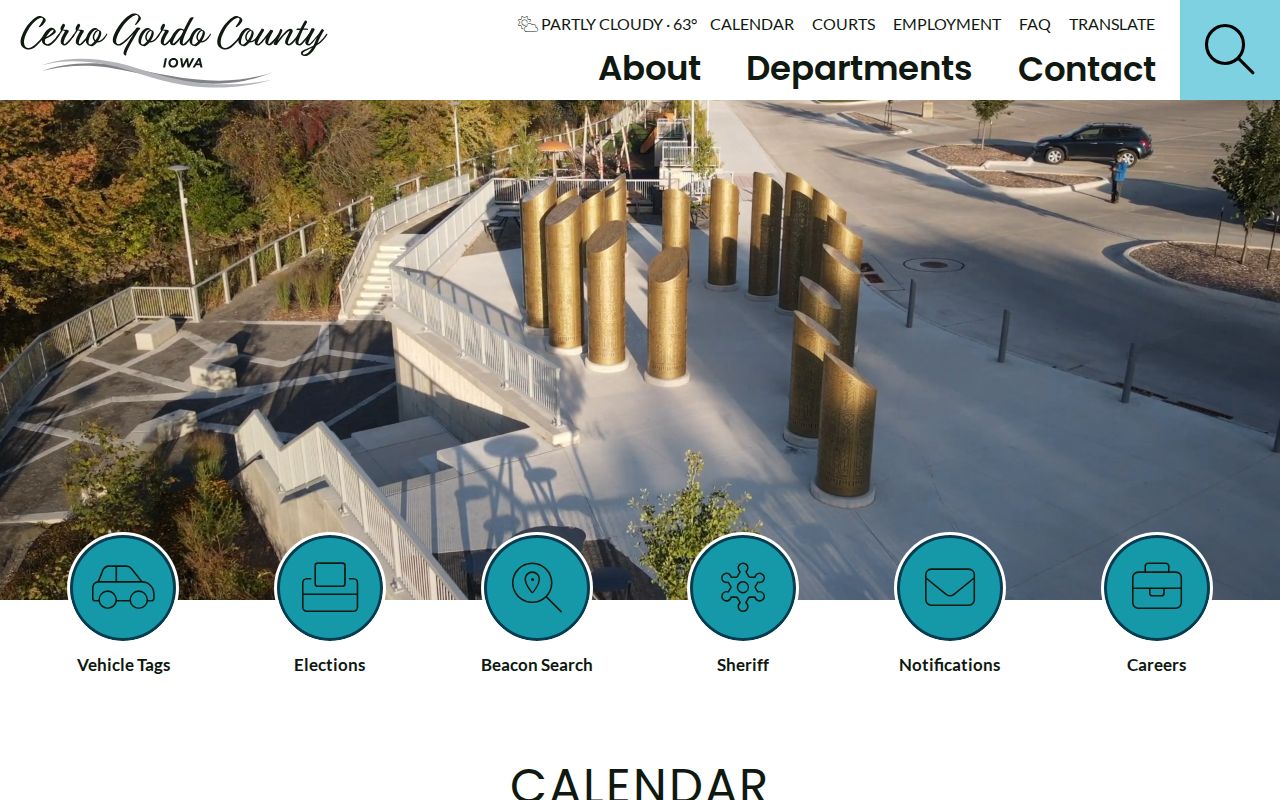Cerro Gordo County criminal history department directory